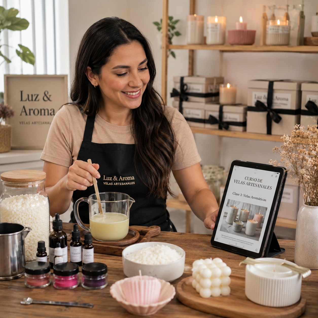 💖✨🕯️Crea velas artesanales y convierte tu pasión en un negocio💖✨